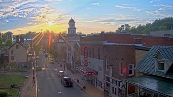 Weather camera view of Town of Jonesborough.