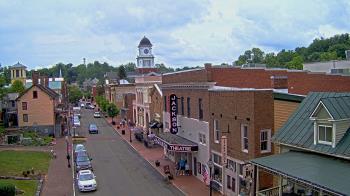 Weather camera view of Town of Jonesborough.