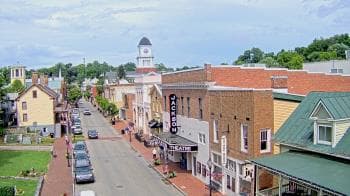 Weather camera view of Town of Jonesborough.