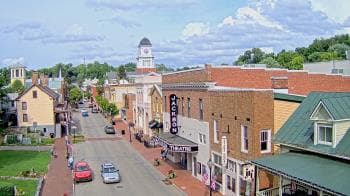 Weather camera view of Town of Jonesborough.
