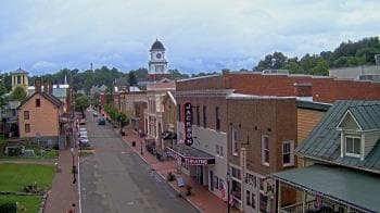 Weather camera view of Town of Jonesborough.