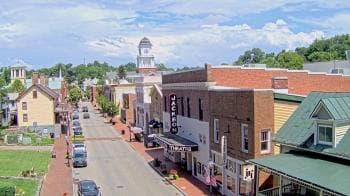 Weather camera view of Town of Jonesborough.