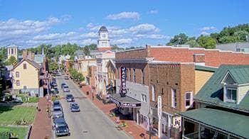 Weather camera view of Town of Jonesborough.