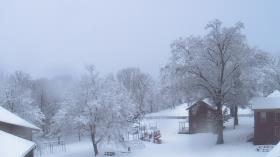 Weather camera view of Village Charter School.