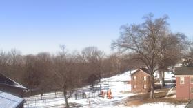 Weather camera view of Village Charter School.