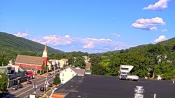 Weather camera view of Line Mountain ES Trevorton.