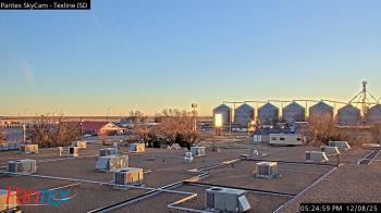 Weather camera view of Texline ISD.