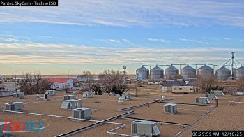 Weather camera view of Texline ISD.