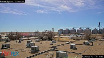 Weather camera view of Texline ISD.
