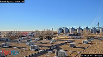 Weather camera view of Texline ISD.