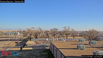 Weather camera view of Texline ISD.