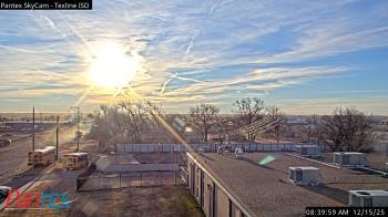 Weather camera view of Texline ISD.