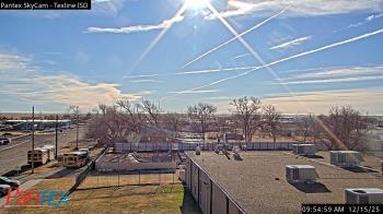 Weather camera view of Texline ISD.