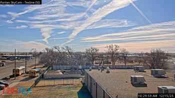 Weather camera view of Texline ISD.