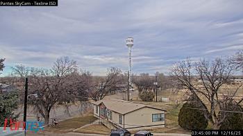 Weather camera view of Texline ISD.
