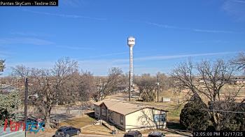 Weather camera view of Texline ISD.