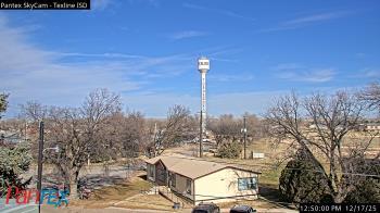 Weather camera view of Texline ISD.