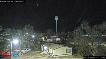 Weather camera view of Texline ISD.
