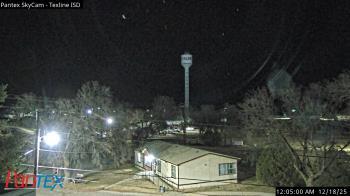 Weather camera view of Texline ISD.