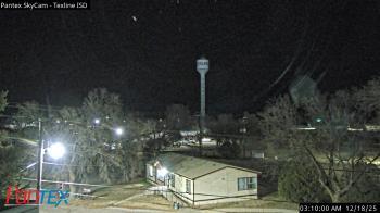 Weather camera view of Texline ISD.