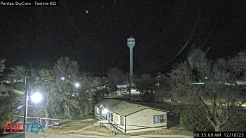 Weather camera view of Texline ISD.