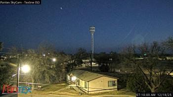 Weather camera view of Texline ISD.
