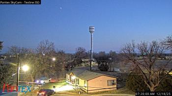 Weather camera view of Texline ISD.