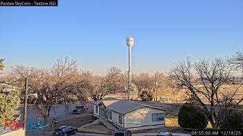 Weather camera view of Texline ISD.