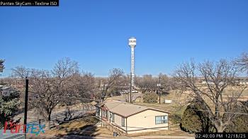 Weather camera view of Texline ISD.