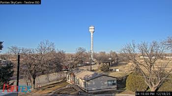 Weather camera view of Texline ISD.