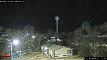Weather camera view of Texline ISD.
