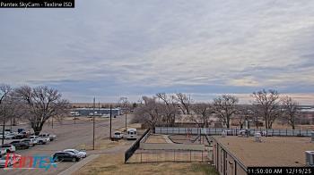 Weather camera view of Texline ISD.