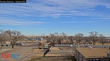Weather camera view of Texline ISD.