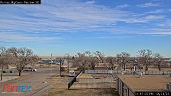 Weather camera view of Texline ISD.