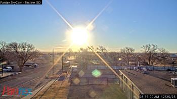 Weather camera view of Texline ISD.