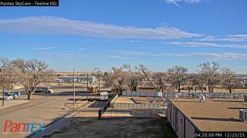 Weather camera view of Texline ISD.