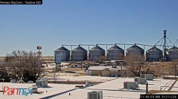 Weather camera view of Texline ISD.
