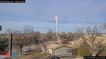 Weather camera view of Texline ISD.