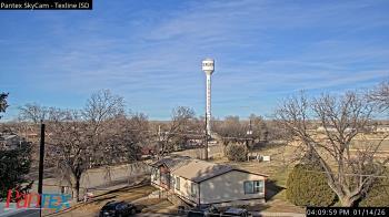 Weather camera view of Texline ISD.
