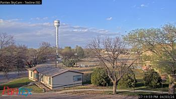 Weather camera view of Texline ISD.