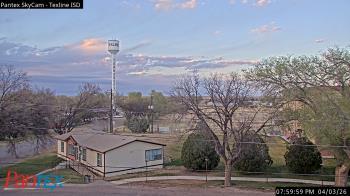 Weather camera view of Texline ISD.