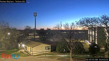 Weather camera view of Texline ISD.