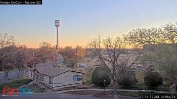 Weather camera view of Texline ISD.