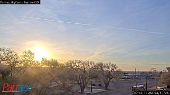Weather camera view of Texline ISD.