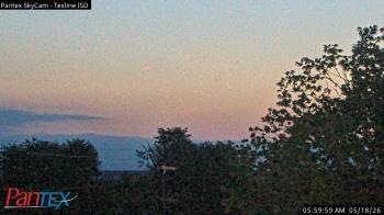 Weather camera view of Texline ISD.