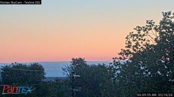 Weather camera view of Texline ISD.
