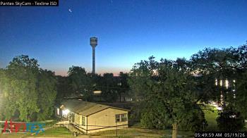Weather camera view of Texline ISD.