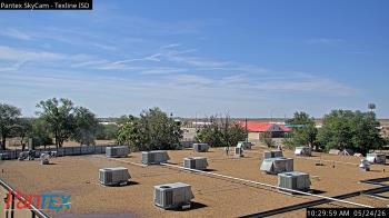 Weather camera view of Texline ISD.