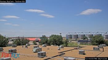 Weather camera view of Texline ISD.