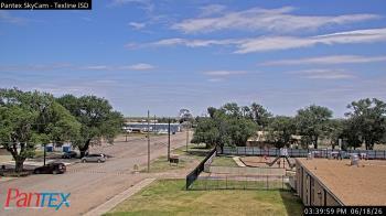 Weather camera view of Texline ISD.